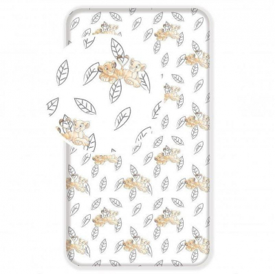 st_251483_jerry_fabrics_prosteradlo_lvi_kral_best_friends_bavlna_90_200_cm