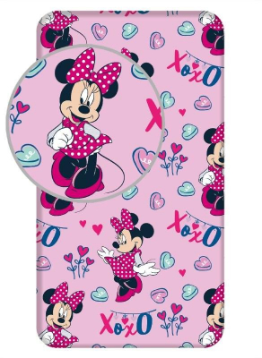 st_258759_jerry_fabrics_prosteradlo_minnie_xoxo_bavlna_90_200_cm