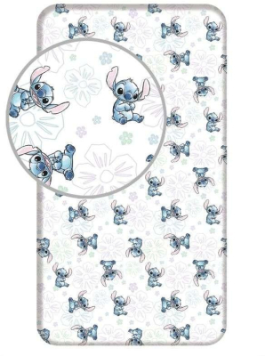 Prostěradlo Lilo and Stitch Ohana White 90x200 cm