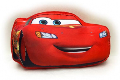 Tvarovaný polštářek Cars 34 cm