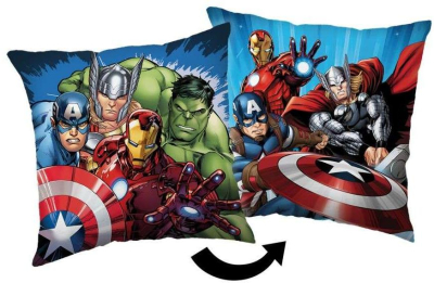 Mikroplyšový povlak na polštářek Avengers Heroes 03  40x40 cm