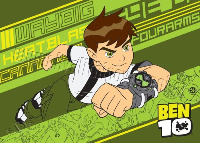 Dětský koberec Ben 10 Omnitrix