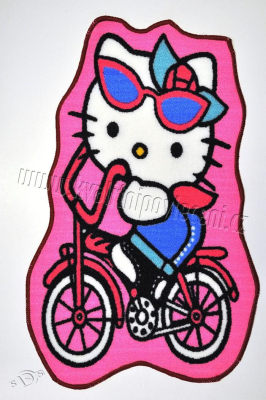 Dětský koberec Hello Kitty bicycle 50x80 cm