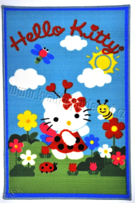 Dětský koberec Hello Kitty garden 60x90 cm