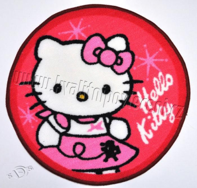 Dětský koberec Hello Kitty kruh 50 cm